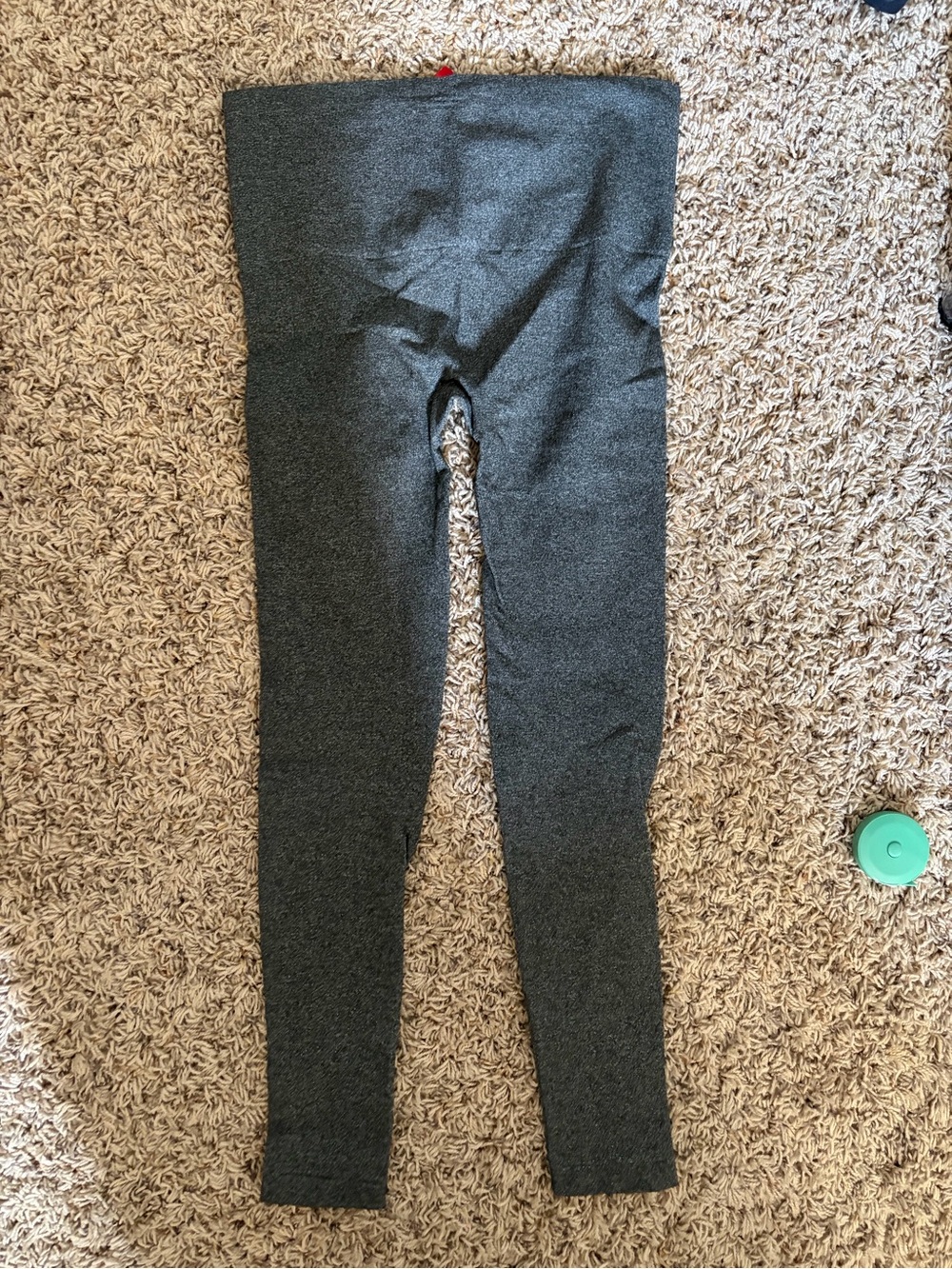 SPANX Dark Gray Stretch Leggings